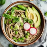 Delicious Sesame Soba Noodles