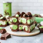 Easy No-Bake Mint Aero Traybake Recipe
