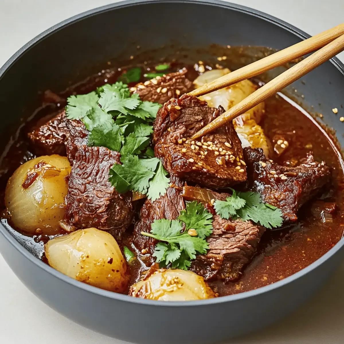 Korean Style Pot Roast