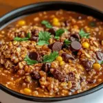 Mexican Beef and Rice Soup