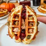 Thanksgiving Stuffed Waffles