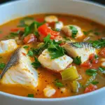 Zesty Cajun Fish Soup