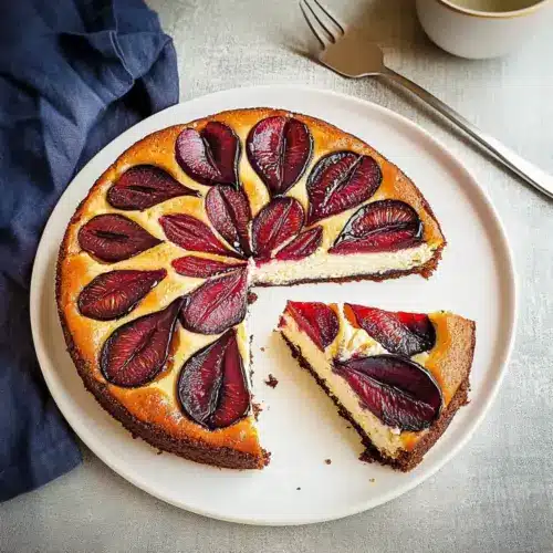 Plum Ricotta Cake