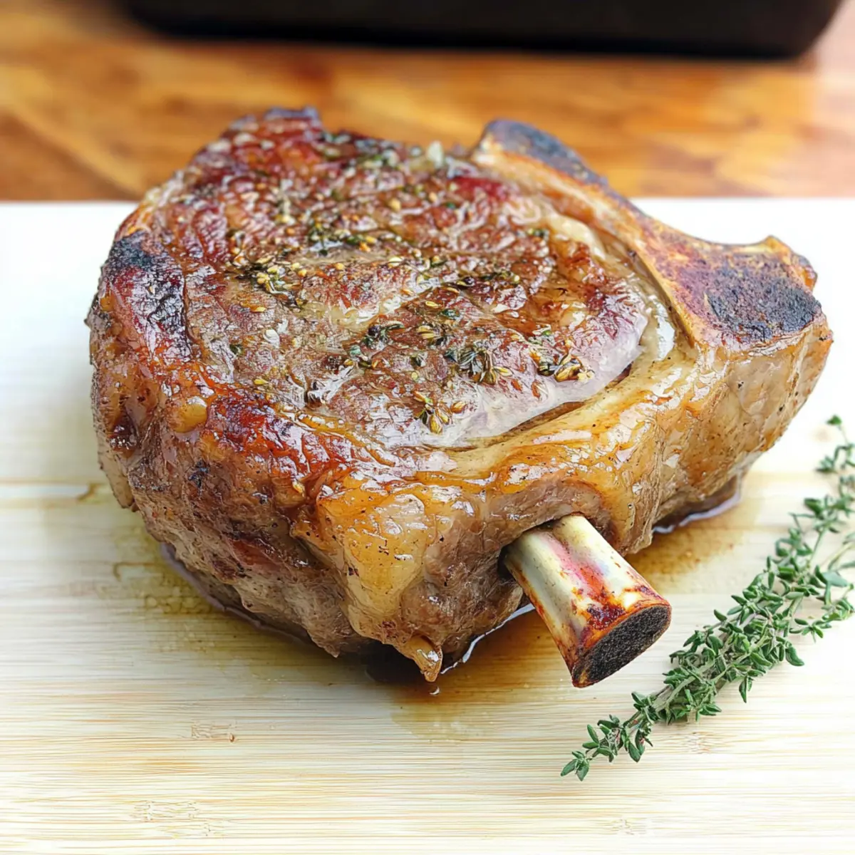 Irish Rib Roast on the Bone