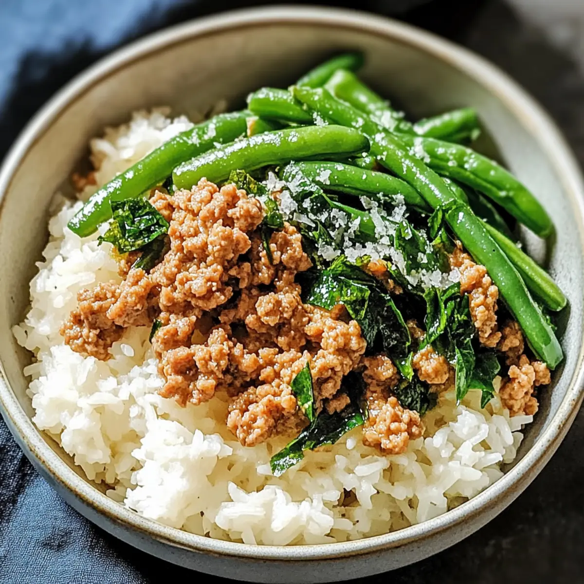 Savory Garlic Butter Ground Turkey
