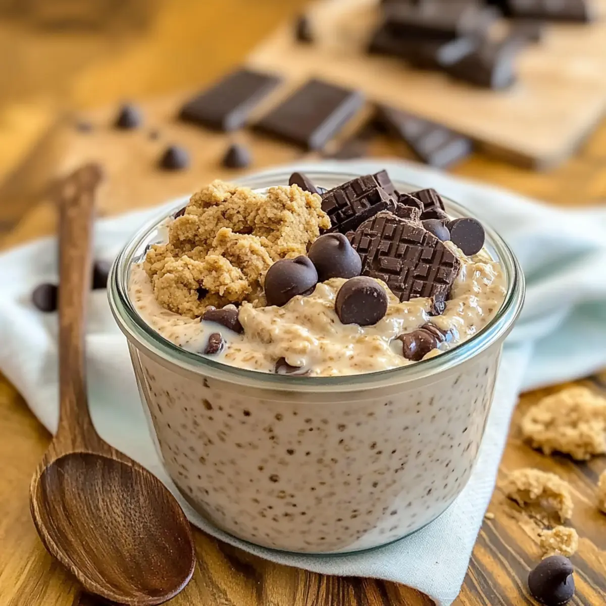 Cookie Dough Overnight Oats