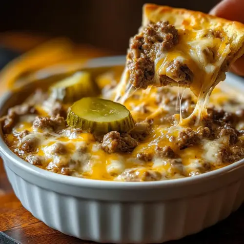 Crockpot Big Mac Dip