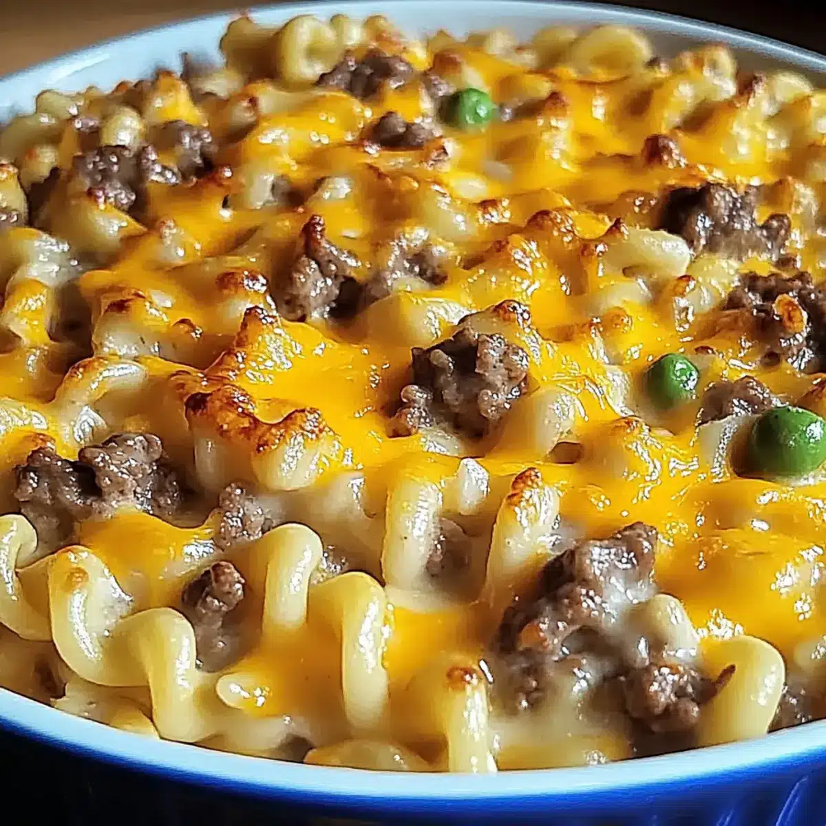 Cheddar Ranch Beef Casserole