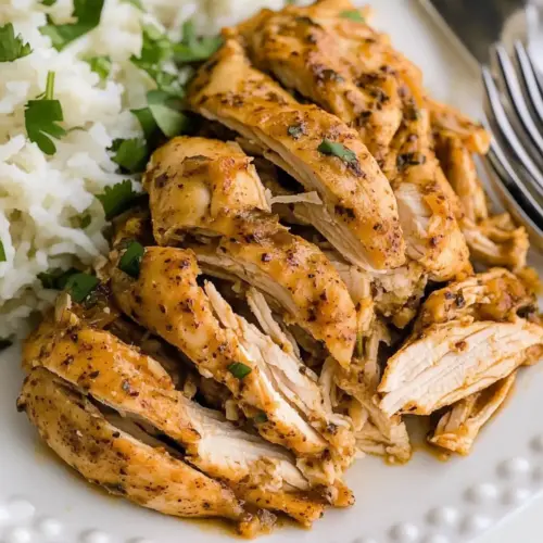 Spicy Ranch Slow Cooker Chicken