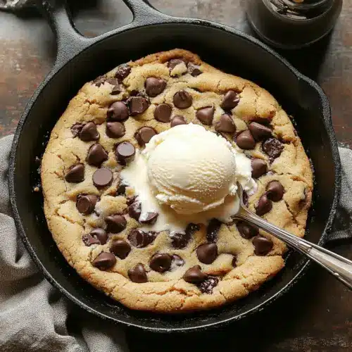 Chocolate Chip Skillet Cookie