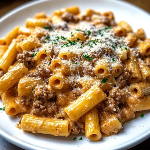 Creamy Beef Pasta