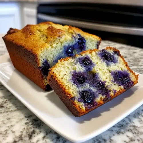 Blueberry Banana Bread