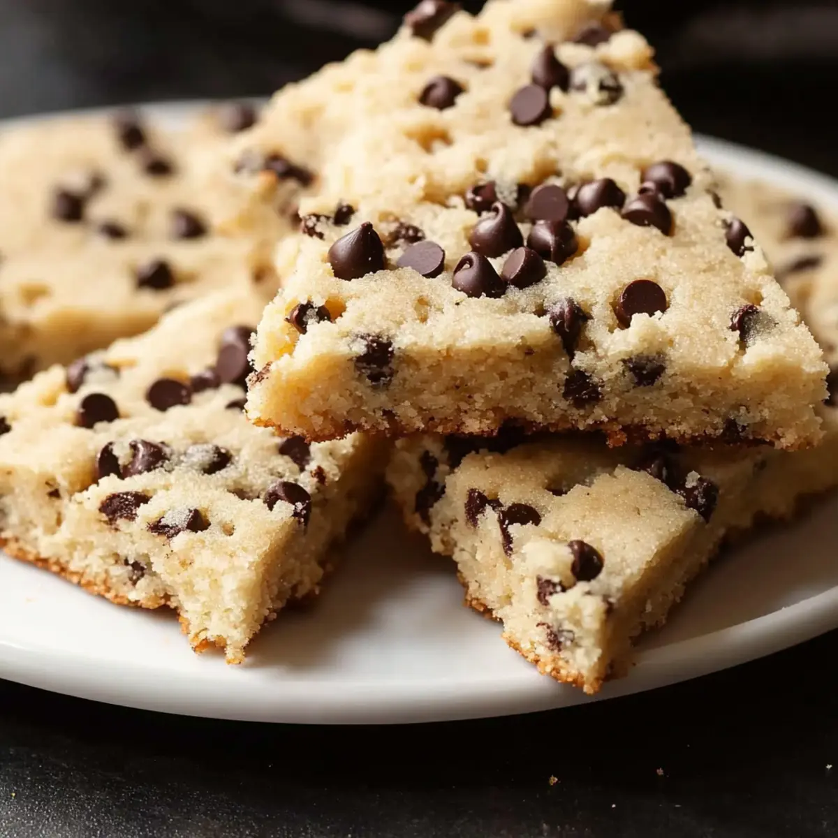 Chocolate Chip Shortbread Cookies