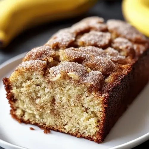 Snickerdoodle Banana Bread