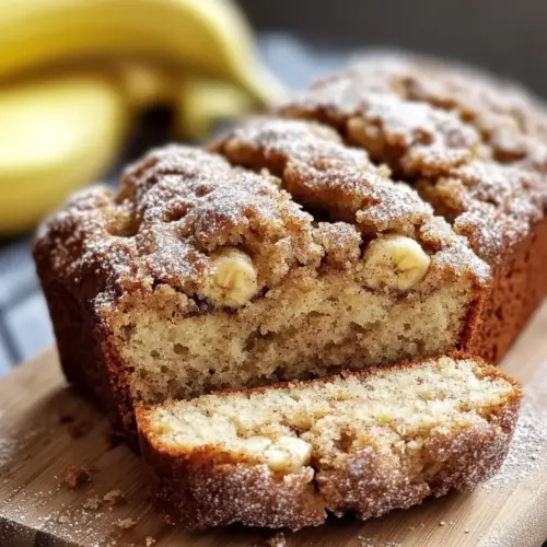 Snickerdoodle Banana Bread