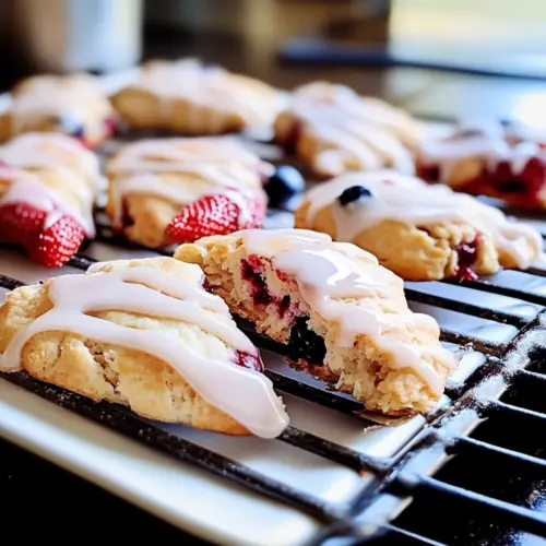 Mixed Berry Scones