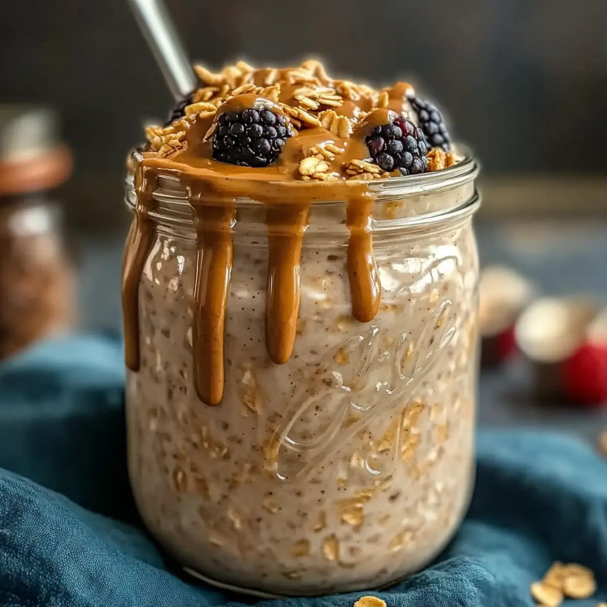 Peanut Butter Overnight Oats