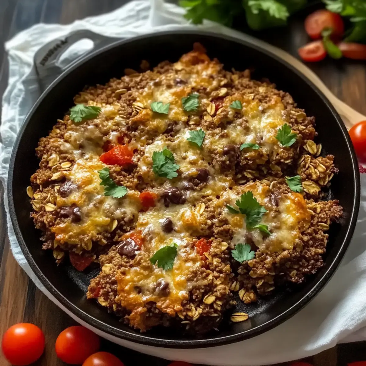 Ground Beef and Rice Skillet