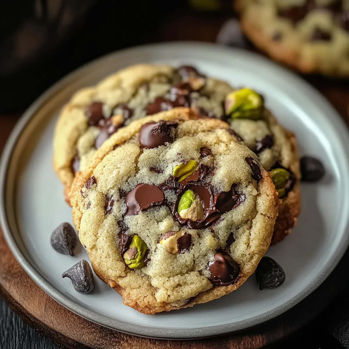 Pistachio Cream Cookies