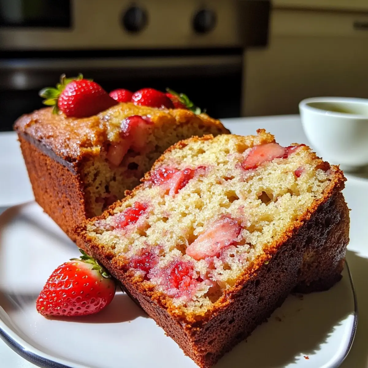 Strawberry Banana Bread