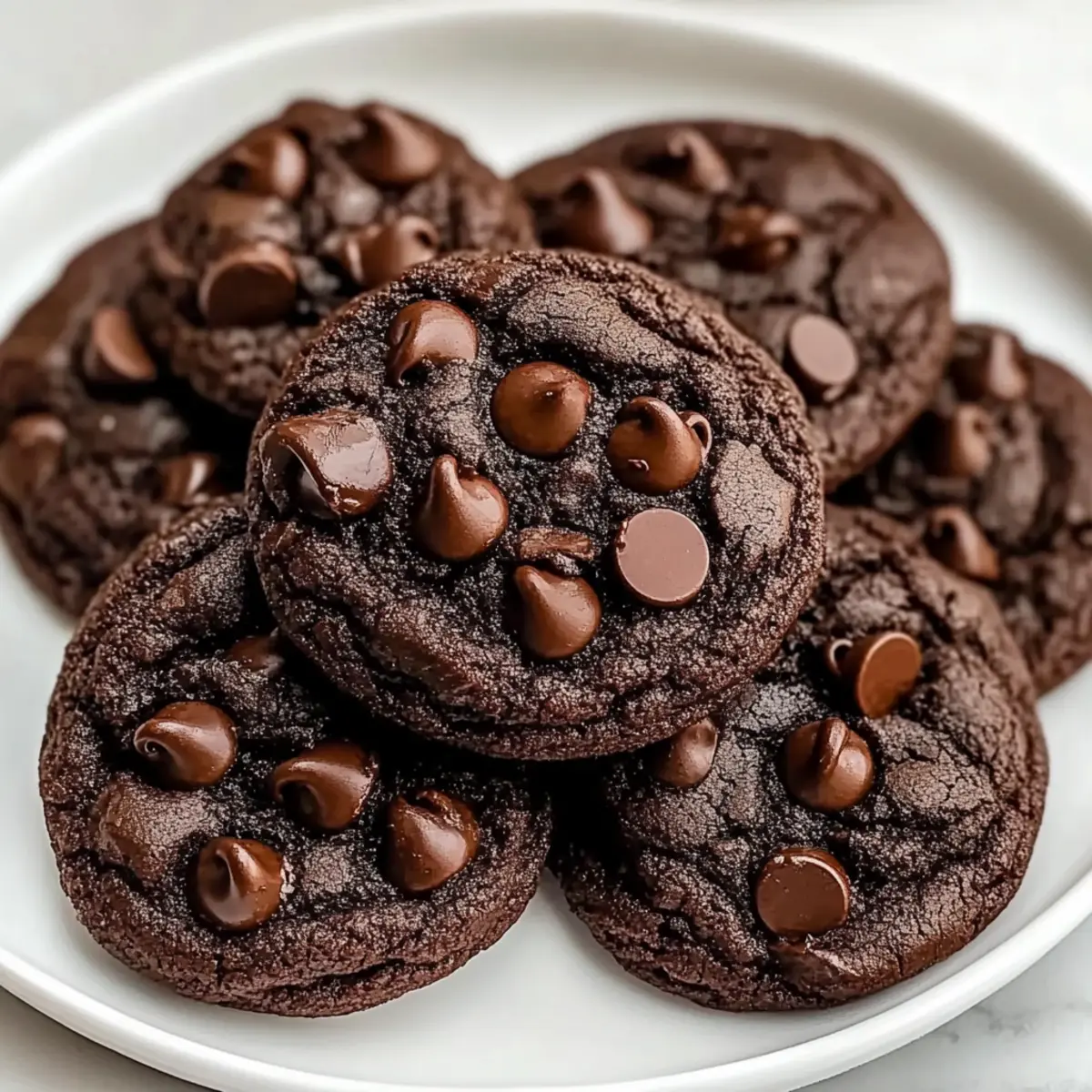 Double Chocolate Chip Cookies