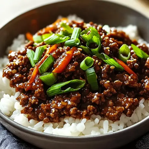 Korean Ground Beef