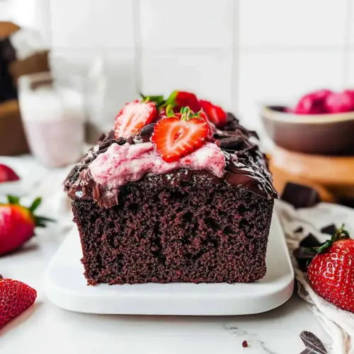 Chocolate Strawberry Banana Bread