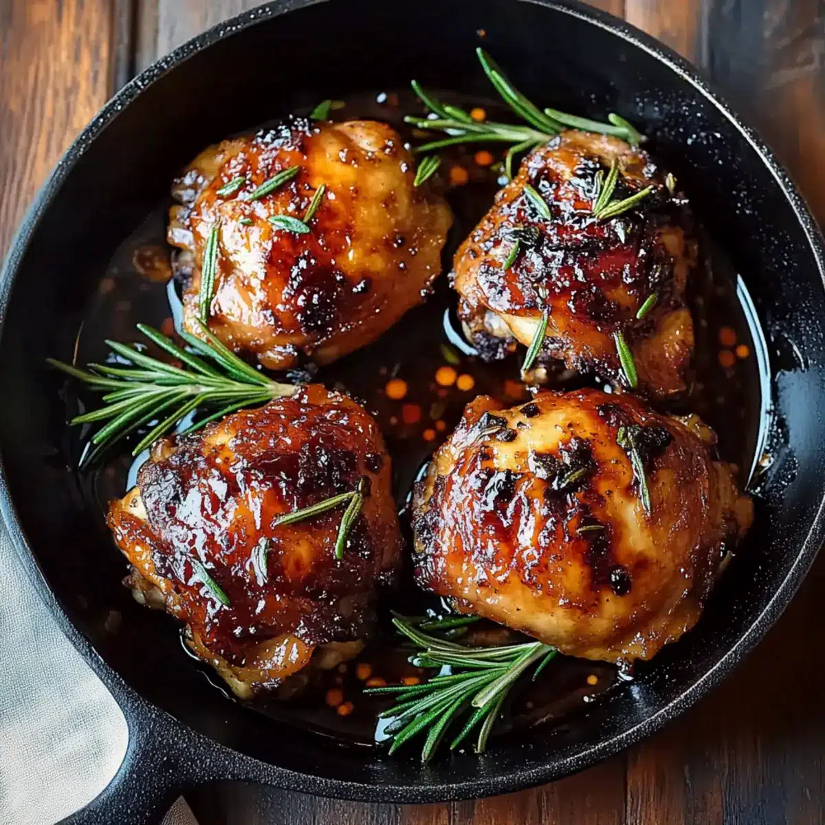 Balsamic Chicken Thighs