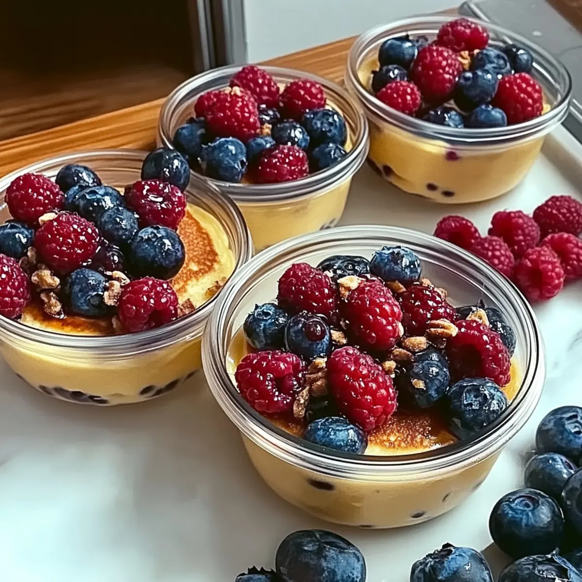 High Protein Pancake Bowls