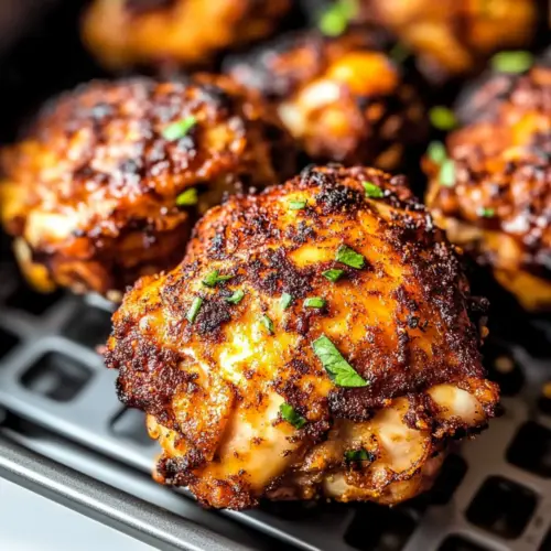 Air Fryer Chicken Thighs