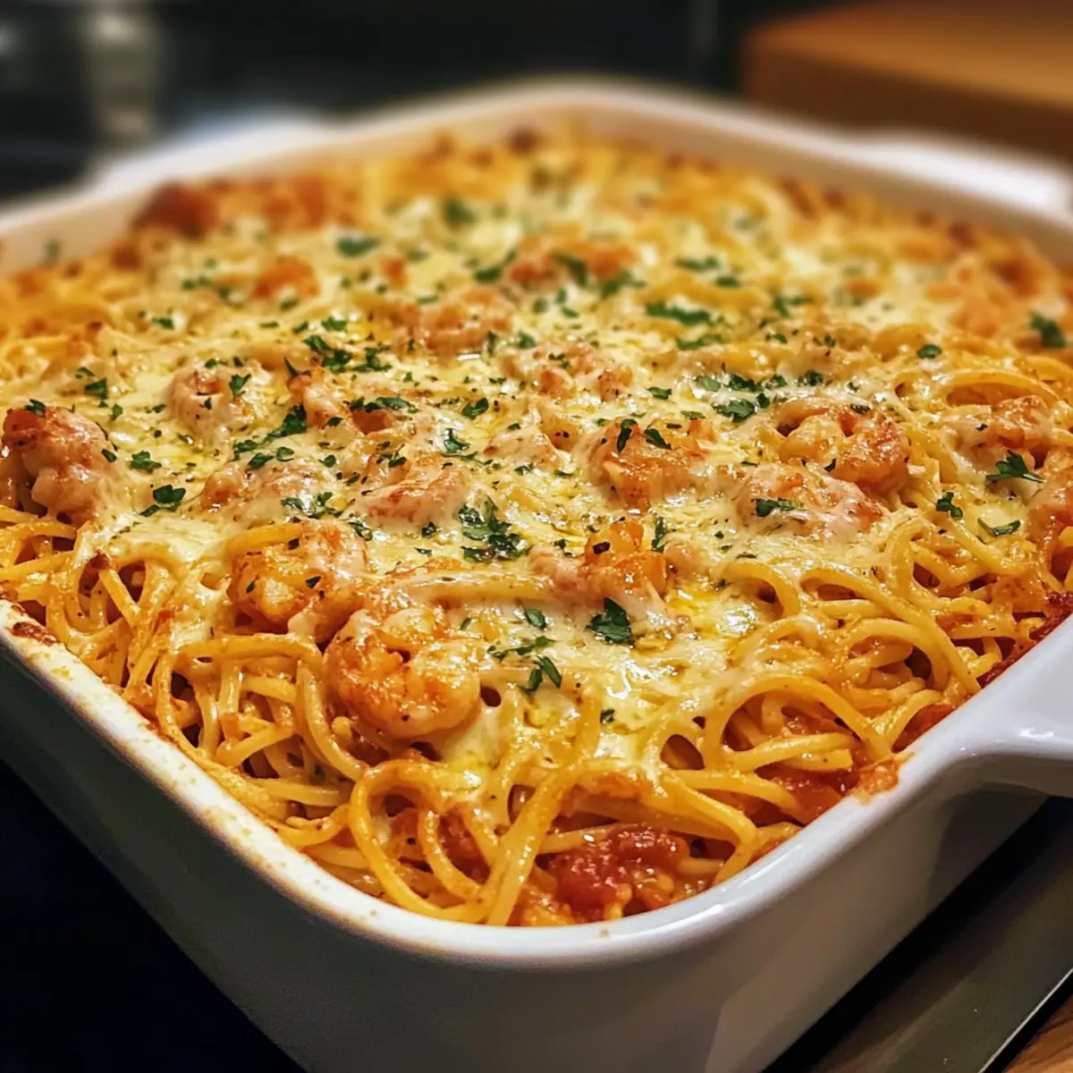 shrimp & crab pasta with creamy cajun sauce