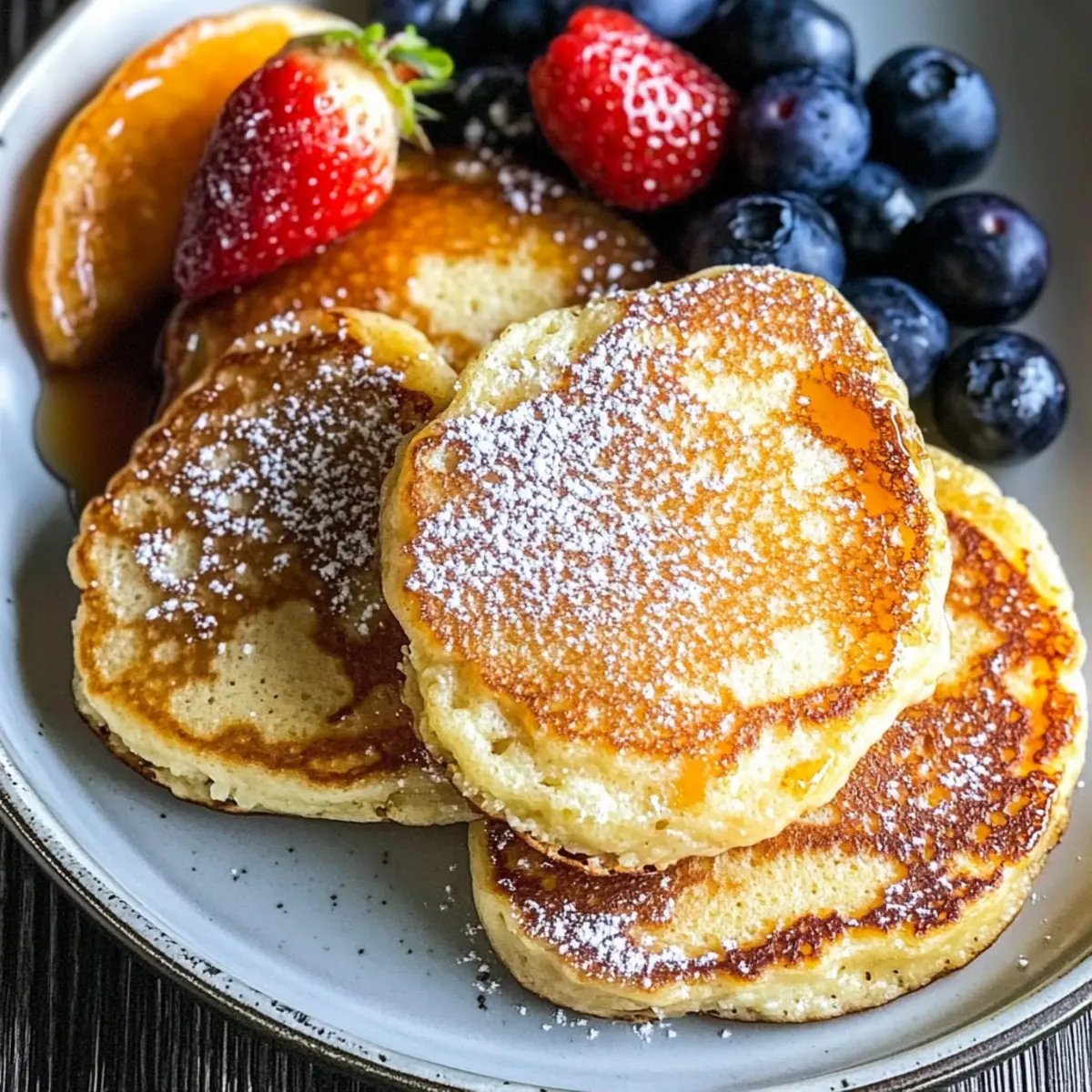 Cottage Cheese Pancakes