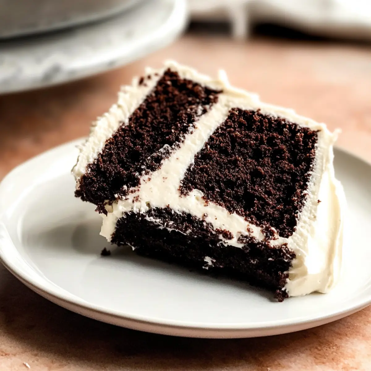 Chocolate Cake With Cream Cheese Frosting
