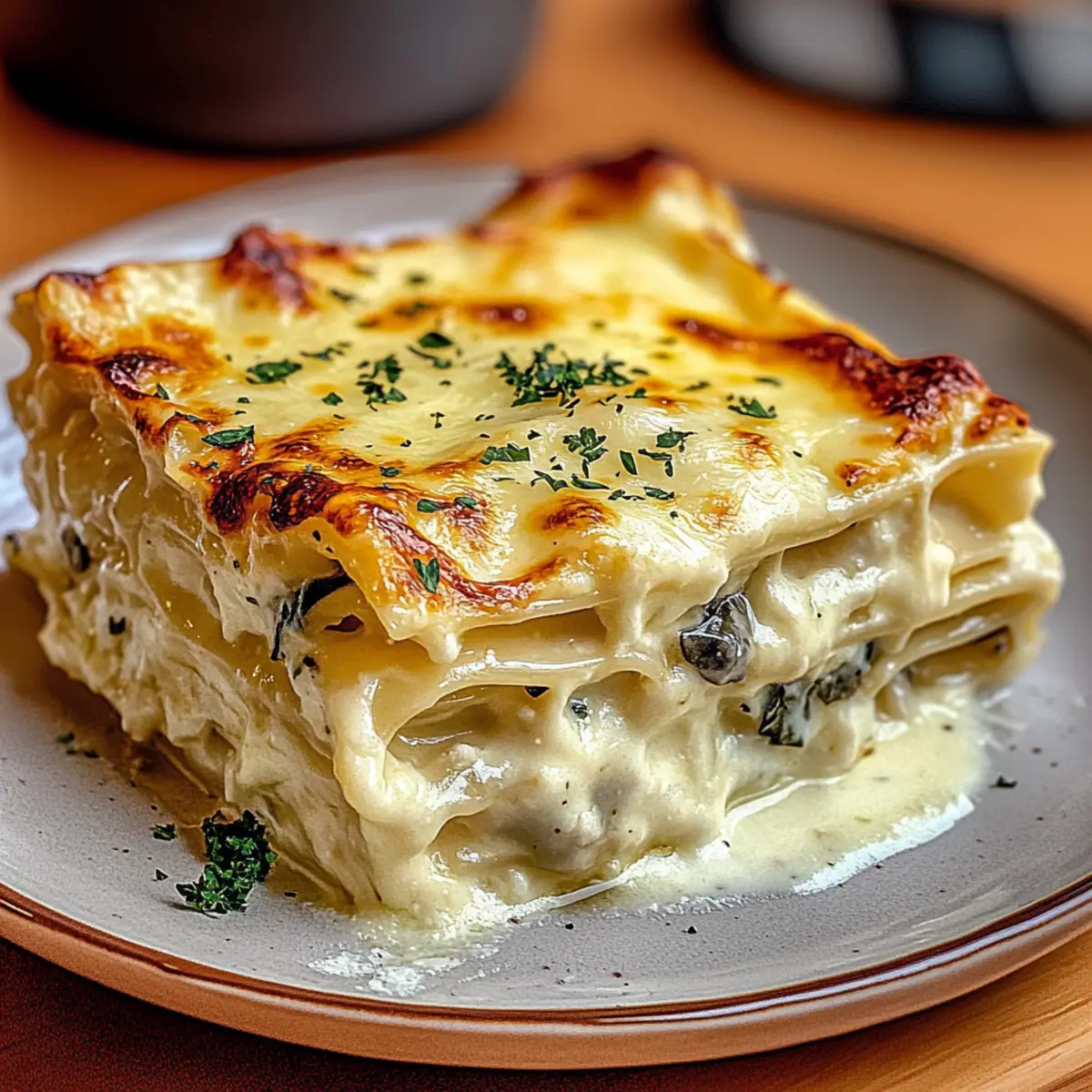Creamy White Lasagna