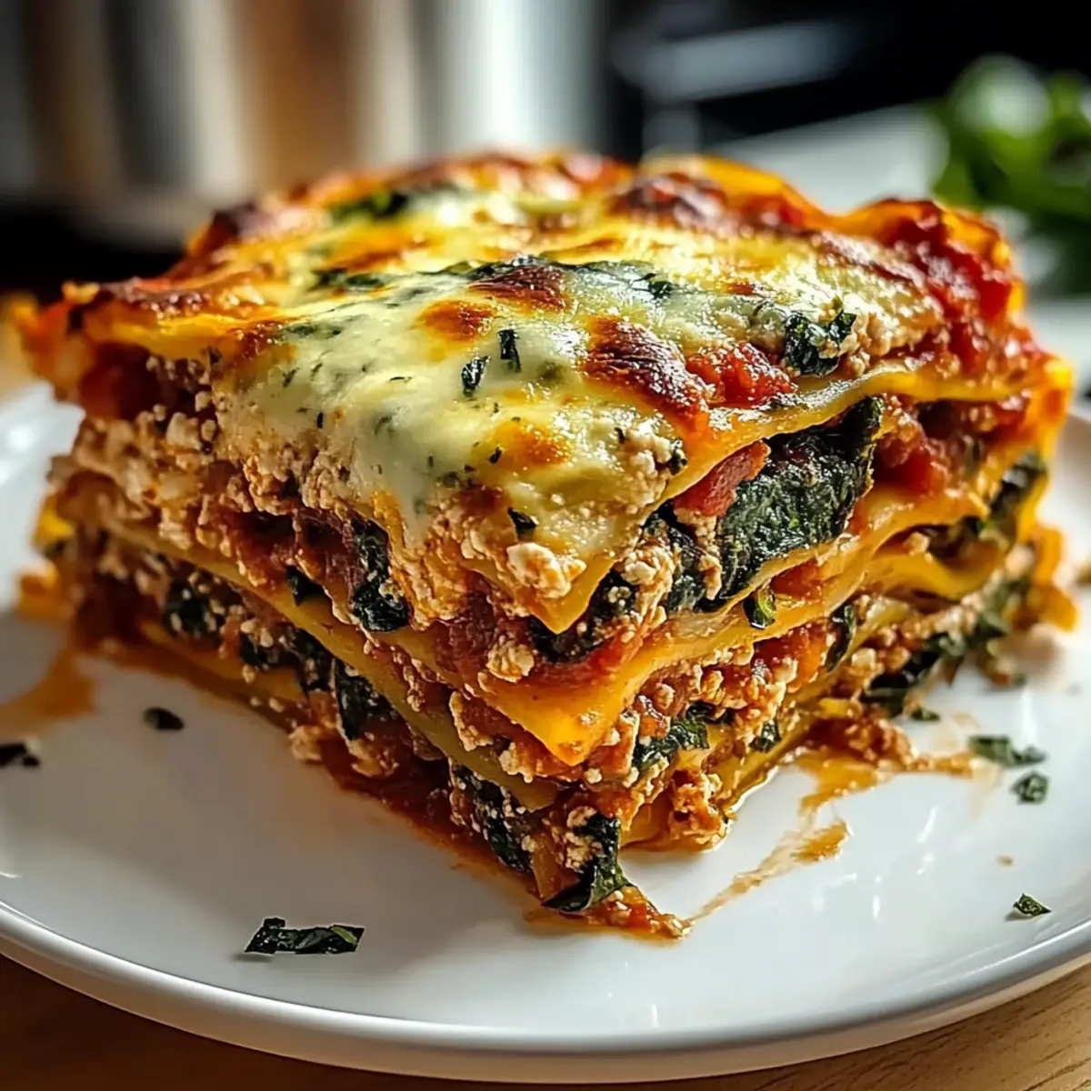 Hearty Baked Italian Vegetable Lasagna