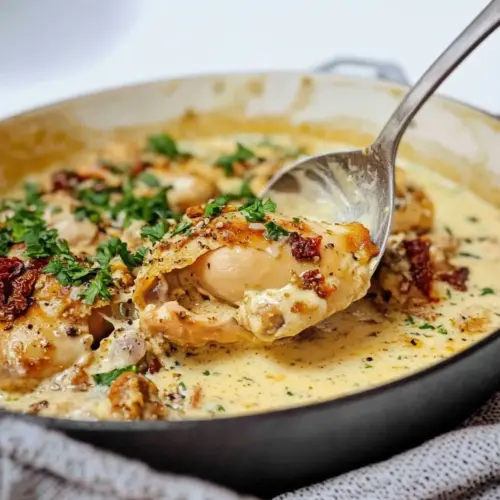 Creamy Garlic Chicken Thighs