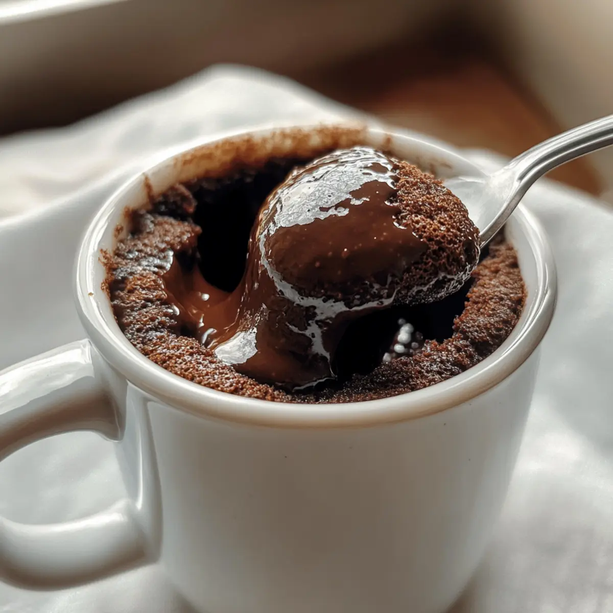 Chocolate Lava Mug Cake