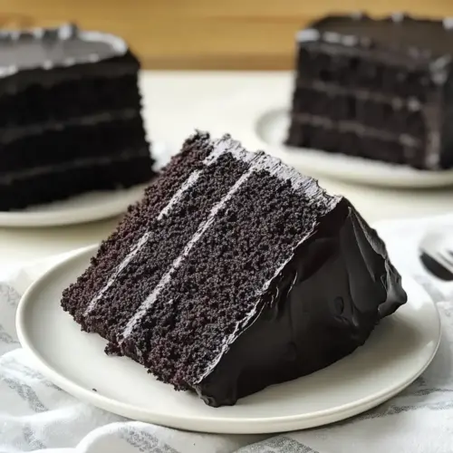 Black Cocoa Cake