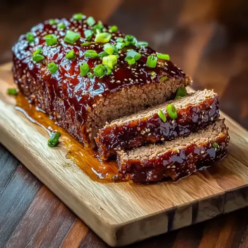 Asian-Inspired Teriyaki Meatloaf