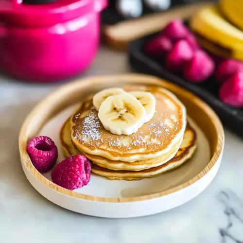 Banana Pancakes for Babies