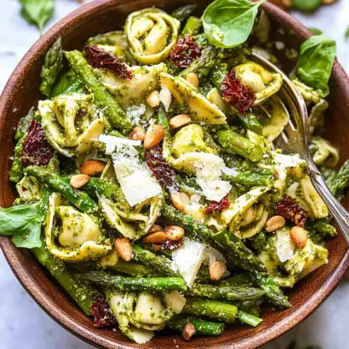 Pesto Tortellini Salad