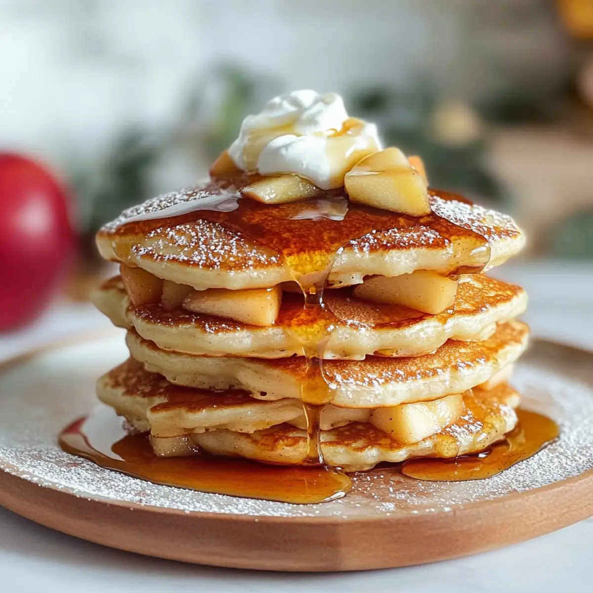 Apple Cinnamon Pancakes
