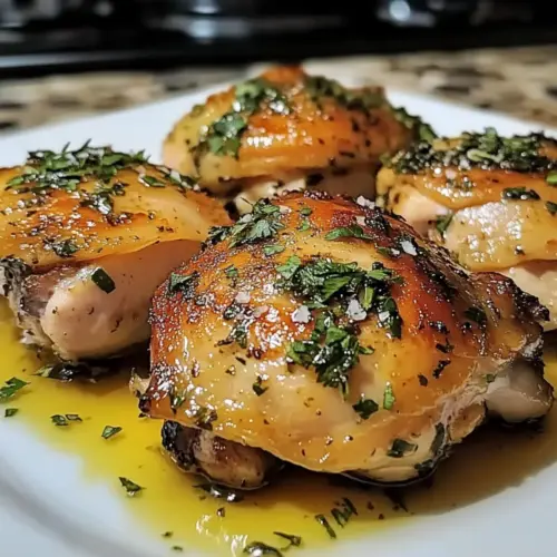Italian Herb Chicken Thighs
