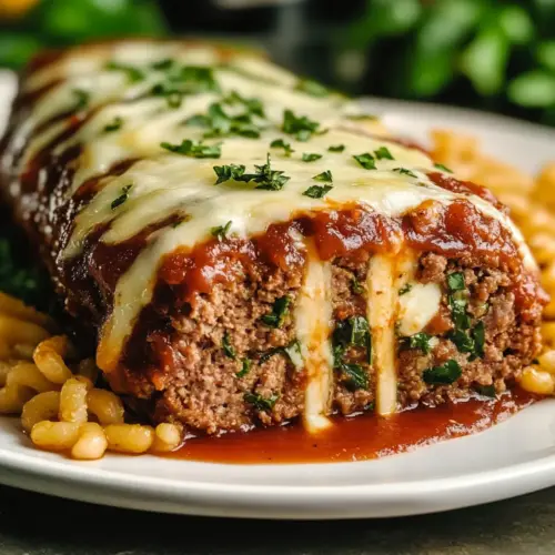 Stuffed Italian Meatloaf