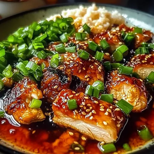 Soy Chicken Garlic Ginger