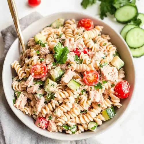 Healthy Tuna Pasta Salad