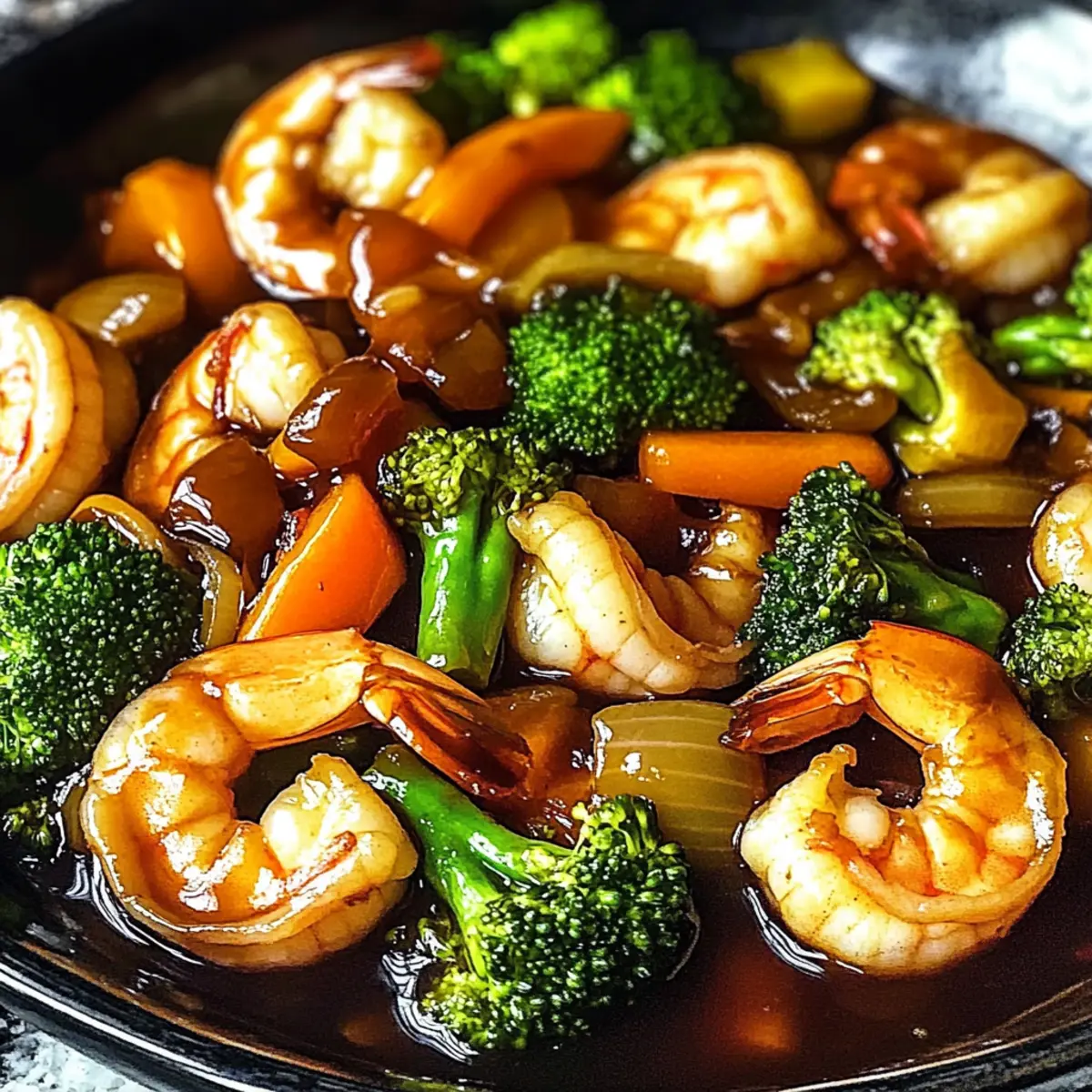 Teriyaki Shrimp Stir Fry