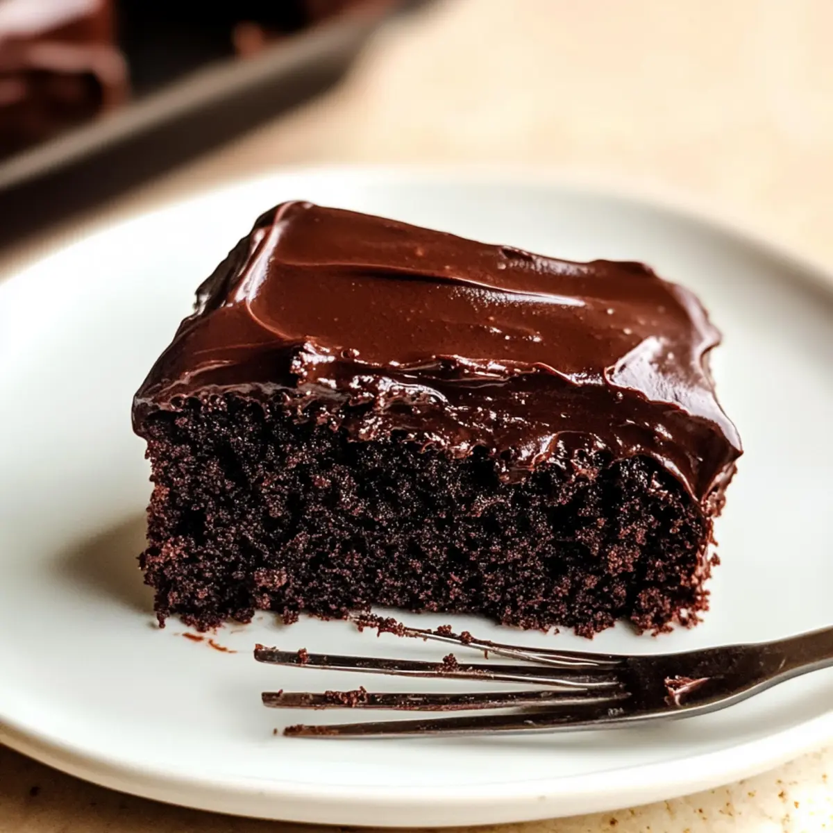 Buttermilk Chocolate Cake