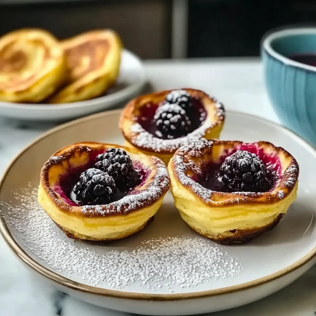 Easy Mini Dutch Baby Pancakes