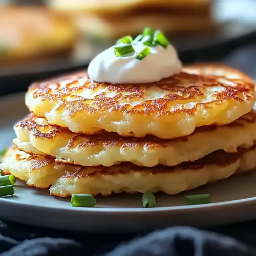Golden Crispy Potato Pancakes